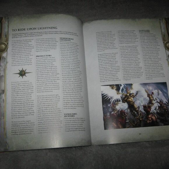 Warhammer Hardcover Book 40,000 40K Order Battletome: Stormcast Eternals 2409A7 - Picture 10 of 13